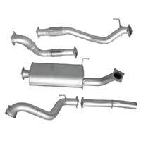 Hulk 4x4 Stainless Steel Exhaust Kit (LC 100 Series 00-07)