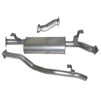 Hulk 4x4 Stainless Steel Exhaust Kit DPF Back (LC 76 Series)