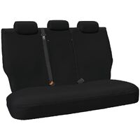 Hulk 4x4 HD Canvas Seat Covers Rear Blk (D-Max/BT50)