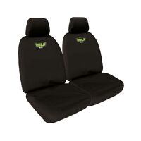 Hulk 4x4 HD Canvas Seat Covers Black Rears (Navara 20+)