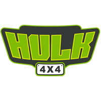 Hulk 4x4 HD Canvas Seat Covers Black Rears (Hilux 06-15)