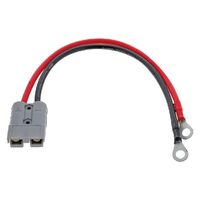 Hulk 4x4 Anderson Plug 50A - 2X8mm Ring Terminls Cable Assy 400mm Long