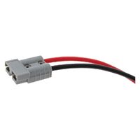 Hulk 4x4 Anderson Plug 50A - Batt Clmps Cable Assy 300mm Long
