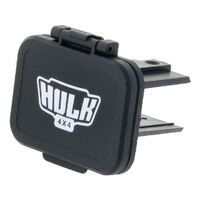 Hulk 4x4 Pkt 1 Black Plastic Cover T/S 50Amp Connector w/ Flip Lid