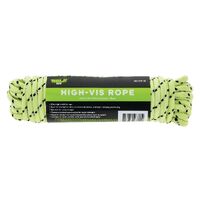 Hulk 4x4 Glow Rope 15 Metre Glows In Dark Work Load 40Kgs