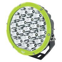 Hulk 4x4 7" Rnd LED Driving Lamp Drivng Beam 9-36V 106W 19 LED's Green