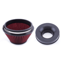 HYBRID RACING 3.5" VELOCITY STACK AND FILTER