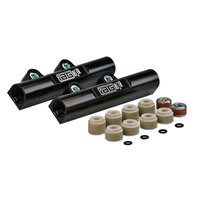IAG Performance V3 Top Feed Fuel Rails for (WRX 01-14/STi 02-20/LGT 07-12/FXT 03-13) - Black Finish