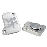 IAG Performance MAF Sensor Block Off Plate for (WRX 08-14/STi 08-20/LGT 04-09) - Silver