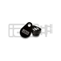 IAG Performance AVCS Camshaft Sensor Delete Plugs - Pair for (01-05 WRX w/AVCS) - Black