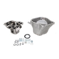 IAG Performance EJ Competition Series Oil Pan -Silver for (WRX/STi/Forester)