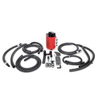 IAG Performance V3 Street Series Air/Oil Separator - Red for (WRX 01-07)