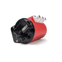 IAG Performance V3 Street Series Air/Oil Separator - Red for (WRX 08-14/STi 08-20)