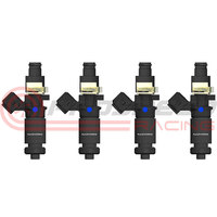 Raceworks Set of 4 1200cc Fuel Injectors Plug and Play for Mitsubishi Evo 4-9  INJ-502-EVO