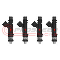 Raceworks Set of 4 980cc Fuel Injectors Plug and Play for Mitsubishi Evo 4-9  INJ-505-11MM-EVO