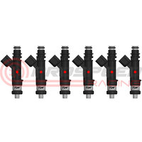Raceworks Set of 4 980cc Full Length Fuel Injectors 11mm/Denso   INJ-505-11MM-RB26