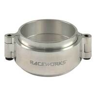 Raceworks 2.5" Polished Aluminium Intercooler Pipe Clamp 2.5" IPC-250A