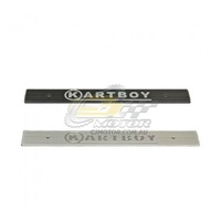 KARTBOY Front License Plate Delete (Subaru) - Black
