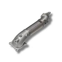 Korsh FK8/FL5 Downpipe Catless with Heat Shield and Cast Outlets