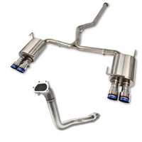 Korsh Subaru WRX 2011-14/STI 2011-2021 Auto Turbo Back Exhaust - Titanium Catback with Stainless Downpipe