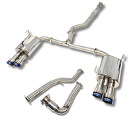 Korsh Subaru WRX 2015+ Auto CVT Turbo Back Exhaust - Stainless Steel with Titanium Tips
