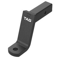 TAG Tow Ball Mount-210mm Long, 108° Face, 50mm Square Hitch