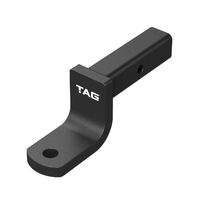 TAG Tow Ball Mount-203mm Long, 90° Face, 50mm Square Hitch