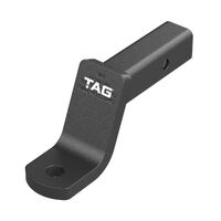 TAG Tow Ball Mount-220mm Long, 108° Face, 50mm Square Hitch