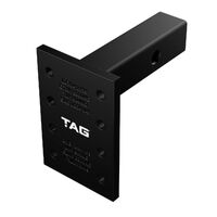 TAG Adjustable Pintle Mount-50mm Square Hitch (4.5T)