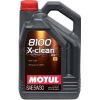 Motul 8100 X-CLEAN 5W30 Synthetic Engine Oil 5L