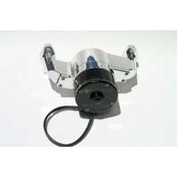 Meziere Electric Water Pump for Chevy SB, 35GPM Standard Motor - Polished