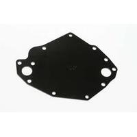 Meziere Electric Water Pump Backing Plate for FORD SB Cleveland - Black