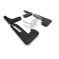 Rally Armor 2023+ Honda Civic Type R Black Mud Flap Grey Logo