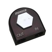 Moroso Universal Remote Oil Filter Adapter, 13/16-16 thread and 2-5/8 O-ring Fits: American Motors V-8, GM LS through 2006, Oldsmobile V-8 and Pontiac