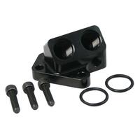 Moroso Ford 5.0 Coyote Remote Oil Filter Adapter, -10 Thread
