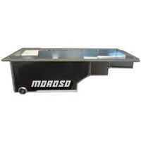 MOROSO OIL PAN, GM LS, REAR SUMP, F-BODY, 93-02, SPIN-ON OIL FILTER ADAPTER