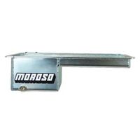 MOROSO OIL PAN, GM LS, SWAP, REAR SUMP, STRAIGHT SUMP, SPIN-ON OIL FILTER ADAPTER