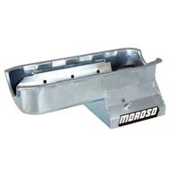 MOROSO OIL PAN, SBC PRE-85, DART SHP, 8.25 IN. DEEP STROKER T-SUMP, WINDAGE TRAY