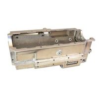 MOROSO OIL PAN, BBC DONOVAN 500 AND 700, 2 PIECE, 7 QUART, -16 AN EXTERNAL WET SUMP