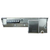 MOROSO OIL PAN, BBC MARK IV, DOUBLE POWER KICK OUTS, 8 IN. DEEP, WINDAGE TRAY