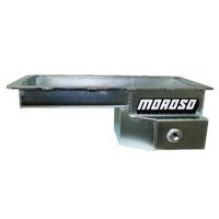 MOROSO OIL PAN, FORD 5.0 COYOTE, ROAD RACE BAFFLED, REAR T-SUMP, FOX SWAP, STEEL