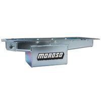 MOROSO OIL PAN, MOPAR, LATE MODEL GEN 3 HEMI, CENTER SUMP, 5.7L, 6.1L, 6.4L, 6.5 IN DEEP