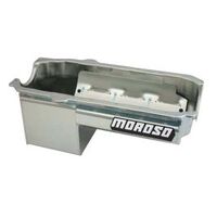 MOROSO OIL PAN , SBC PRE-85, DART SHP, DRAG RACE, POWER POUCH, 8.25 IN. DEEP