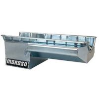 MOROSO OIL PAN, BBC GEN 5 GEN 6, DRAG RACE, WET SUMP, 8 INCH DEEP, STEEL