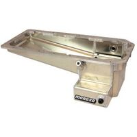 MOROSO OIL PAN, CHRYSLER HEMI GEN. 3, 5.7, 6.1, 6.4, ROAD RACE BAFFLED, SUPERCHARGER FRONT RAIL, 7.625 IN DEEP