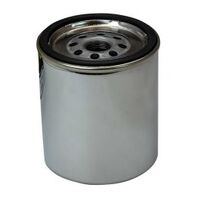 MOROSO OIL FILTER, CHEVY, 13/16 IN. THREAD, 4 9/32 IN TALL, CHROME