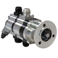 MOROSO DRY SUMP PUMP, 2 STAGE, REV ROTATION, 1.800 PS V BAND NOONAN HEX DRIVE