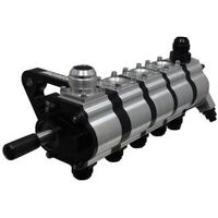 MOROSO DRY SUMP PUMP, TRI-LOBE, LEFT SIDE, DOOR CAR, 5 STAGE, .900 PRESSURE