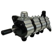 MOROSO DRY SUMP PUMP, TRI-LOBE, LEFT SIDE, DOOR CAR, 4 STAGE, 1.200 PRESSURE, FUEL PUMP DRIVE