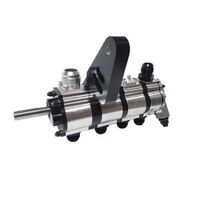 MOROSO DRY SUMP PUMP, TRI LOBE, PASSENGER, RIGHT SIDE MOTOR PLATE MOUNT, 4 STAGE, FUEL PUMP DRIVE 1.200